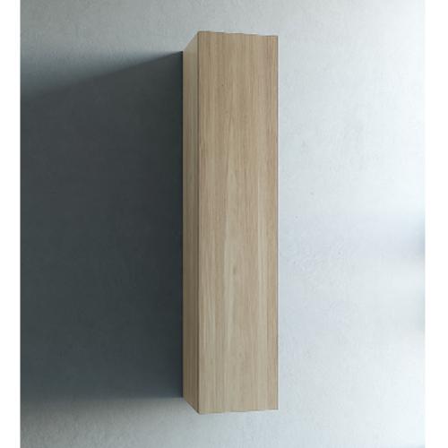 Macro Design Crown Högskåp Med Lådor 350x350x1600mm Plain Ljus Ekfanér