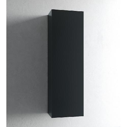 Macro Design Crown Högskåp Med Lådor 350x350x1600mm Plain Svart