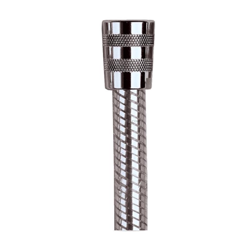 Duschslang G15 1,5m Krom/Vit Arrow