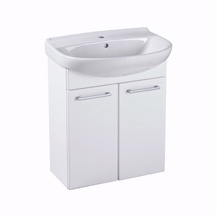 Ifö Cera Möbelpaket 57 cm med 2 Dörrar, Vit