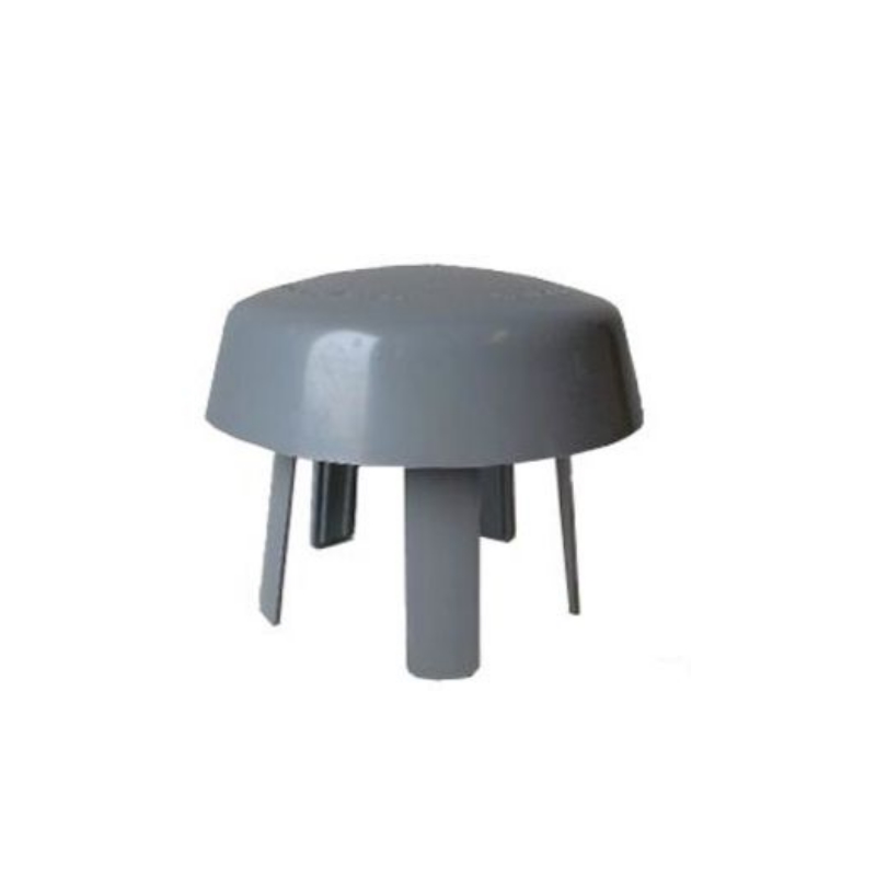 Ventilationshuv / Regleringsventil Merika 110 mm Grå