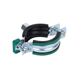 Pipe clamp KSB2 EPDM (M8/10) FZB, 152-160mm, Steel/Green, walraven 3396160