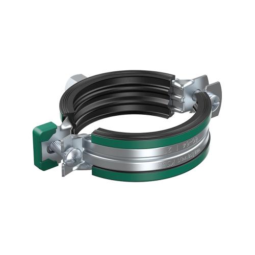 Rörklamma, KSB2 EPDM (M8/10) FZB 75-79mm, Stål/Grön, walraven 3396079
