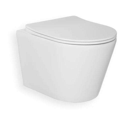 Wc-Stol Vägghängd Hav 485x370x365mm Vit Blue Label