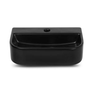 Washbasin Anholt 320x220x85mm Matt Black Blue Label