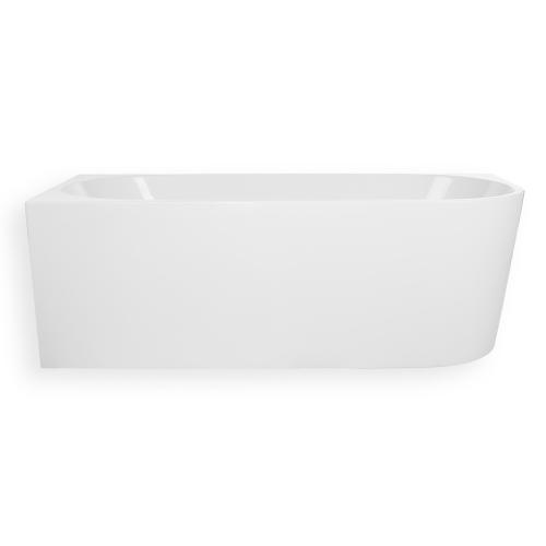 Bathtub Rasmus Left Corner 1800x800mm White Blue Label