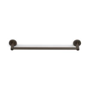 Towel Holder Wide 60cm Metal Gray Blue Label