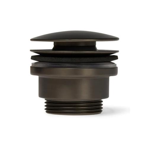 Bundventil Aalborg 1 1/4" Metalgrå Blue Label