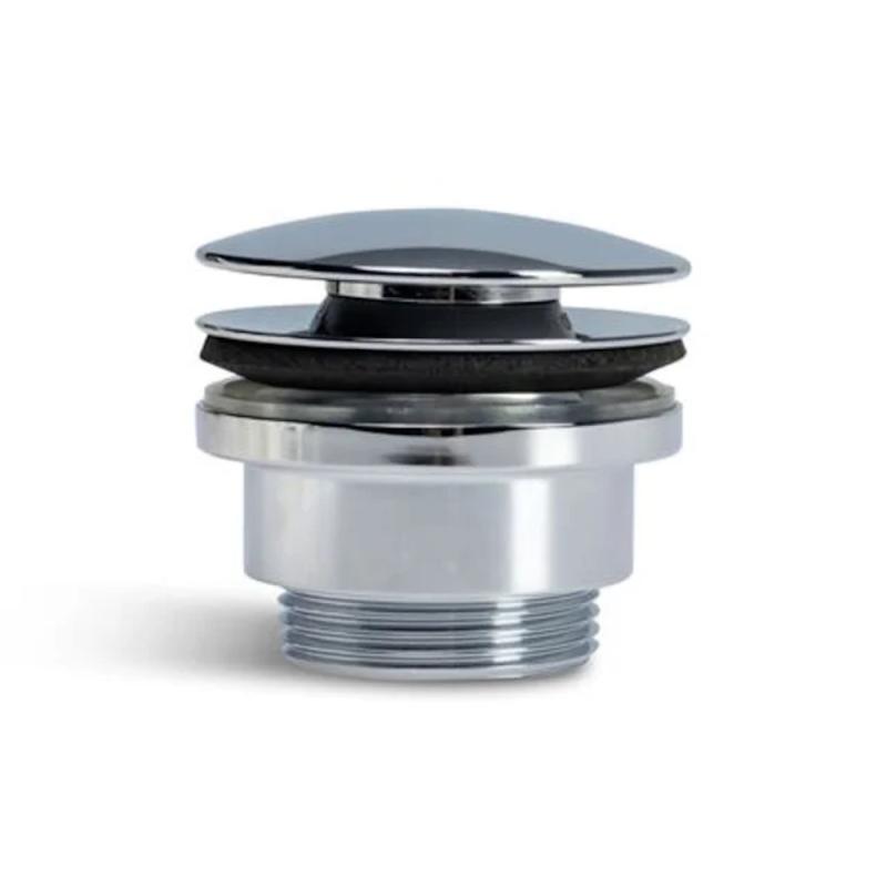 Bottenventil Aalborg 1 1/4" Krom Blue Label