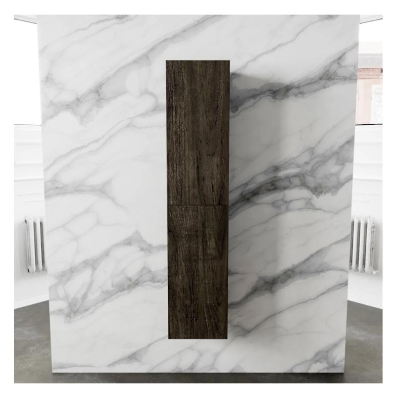 Högskåp Trä 1600x350x350mm Mörkbrunt Blue Label