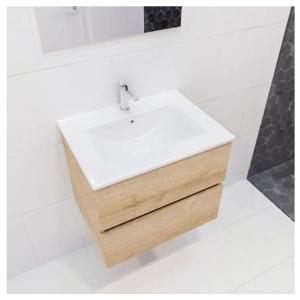 Commode 2L With Ställ Denia Center 600x500x450mm Oak Blue Label