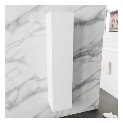 Højskab 1600x350x350mm Mat Hvid Blue Label