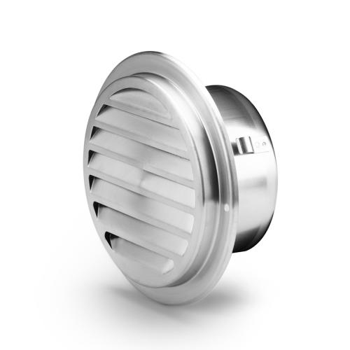 Ytterväggsgaller EGB rostfri Ø100