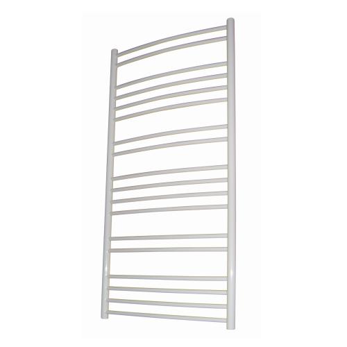 Apollo Håndklædetørrer 1180x600mm, Buet Hvid, Kriss