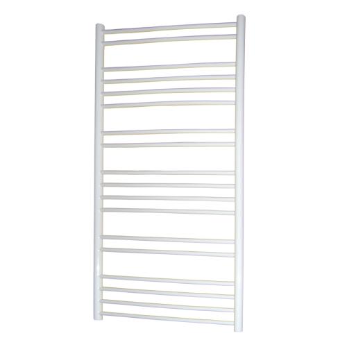 Apollo Håndklædetørrer 1180x600mm, Plan Hvid, Kriss