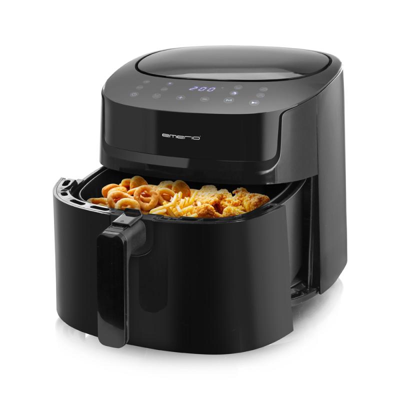 Digital Varmluftsfritös 1800W 7,2L Svart Emerio