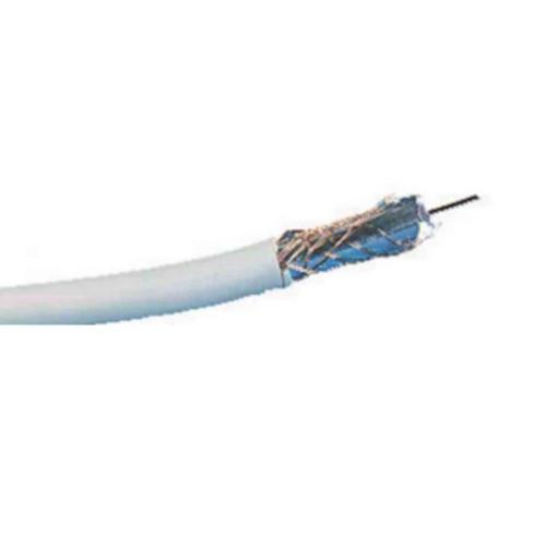 Antennkabel Koaxial 10m Vit Gelia