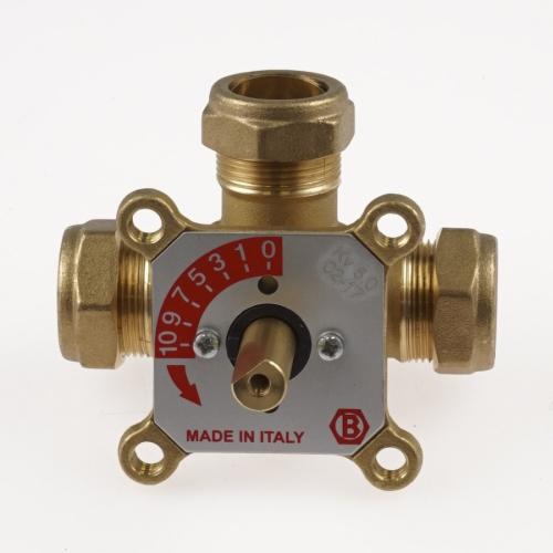 Nibe Shuntventil 3-vägs 22mm