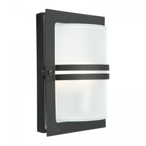 Väggarmatur Basel LED-modul Svart Norlys 681B