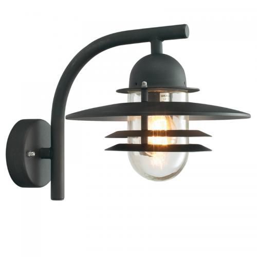 OSLO VÄGG 75W E27 SVART