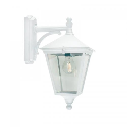 LONDON VÄGG NED 100W E27 VIT