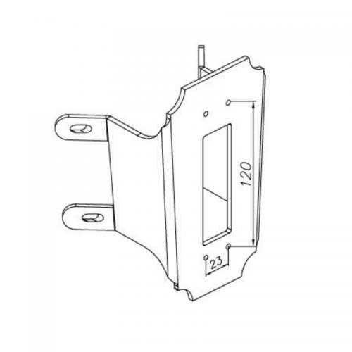 Hörnfäste 150 vit Norlys