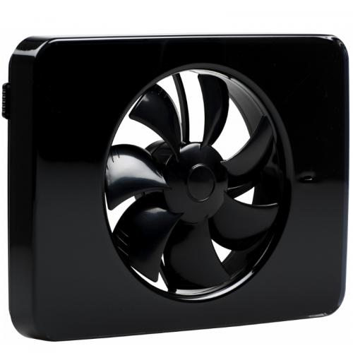 Våtrumsfläkt Fresh Intellivent Svart