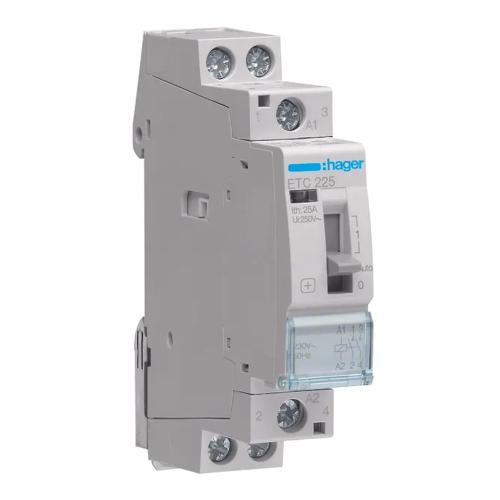 Nat Og Dagkontaktor 25A 230V IP2X Hager