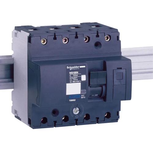 Miniatyrbryder Acti9 NG125N 4Polet D-Kurve 100A 400V IP20 Schneider Electric