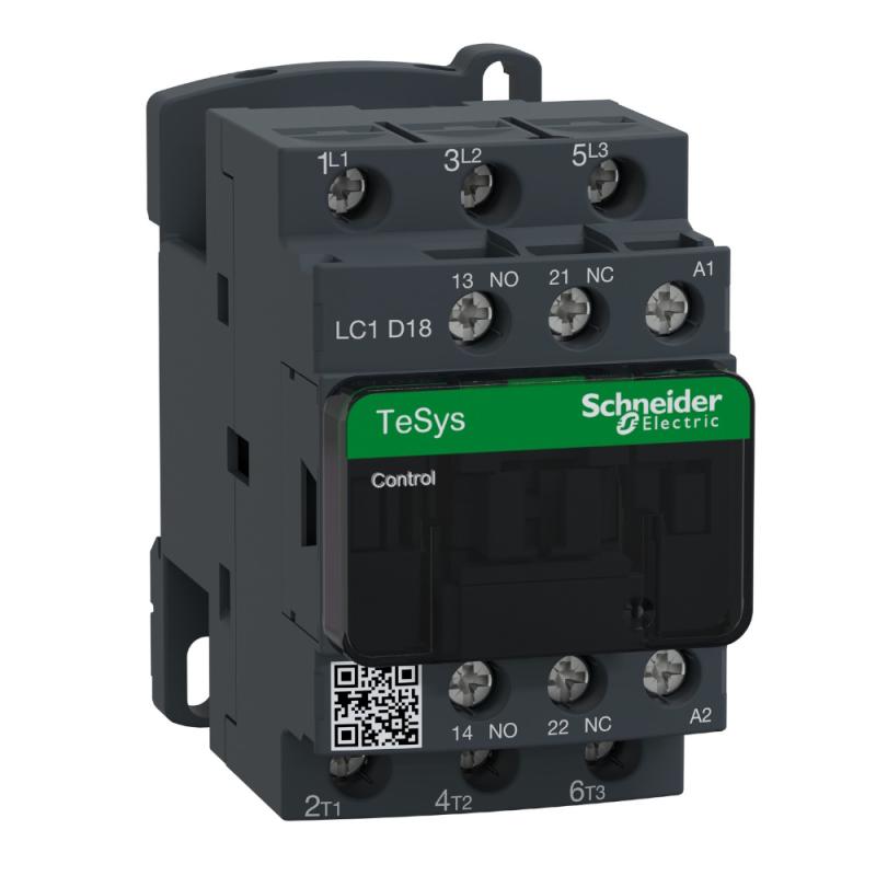 TeSys Deca Kontaktor 3Poler Typ-AC 18A 230V Schneider Electric