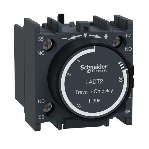 TeSys Deca Tidsforsinket Hjælpekontaktblok 1-30 Sekunder 10A 690V Schneider Electric