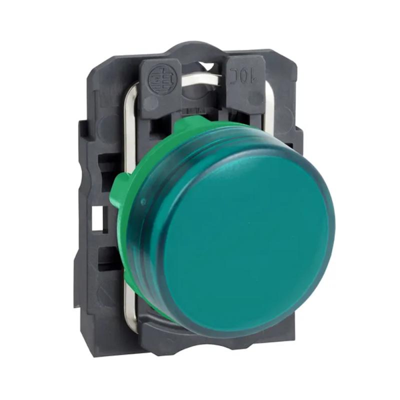Pilotljus Vanlig Lins Med Integrerad LED Harmony XB5 22mm 230-240VAC Schneider Electric