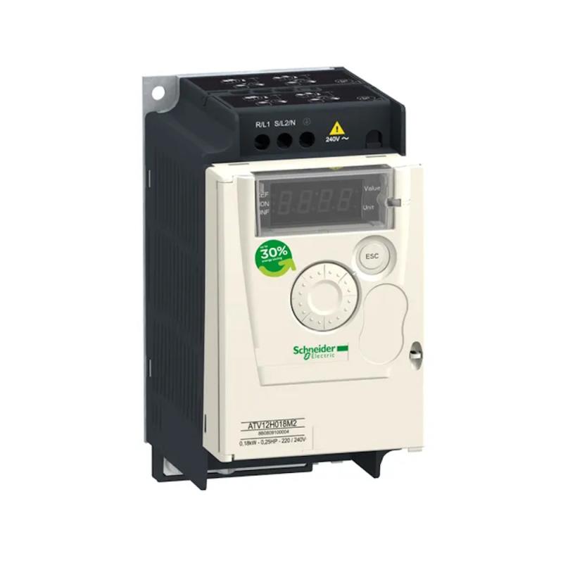 Variabel Hastighet ATV12 1-Fas 2,4A 0,37kW 200-240V Schneider Electric