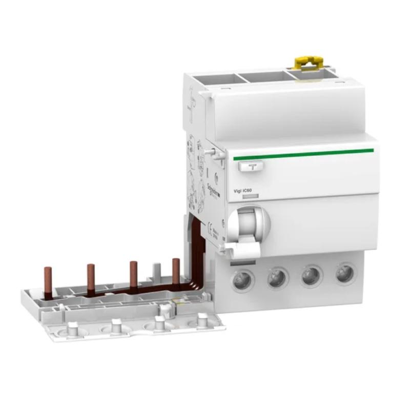 Jordläckage Tilläggsblock Acti9 Vigi iC60 4Poler 63A 300mA 400-415V IP20 Schneider Electric