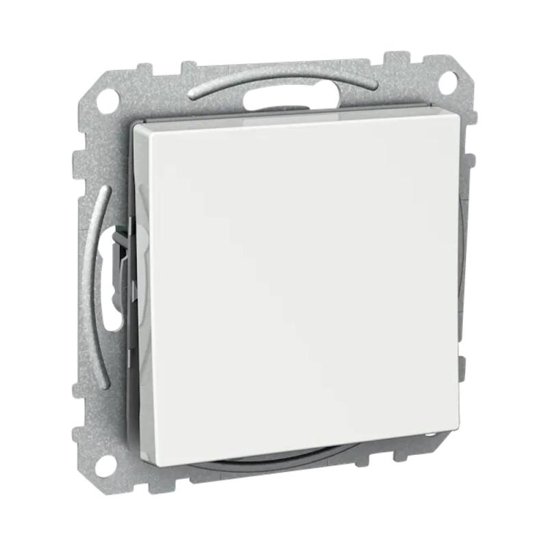 Vippbrytare Exxact Skruvlös 1Pol 16A 250V IP20 Vit Schneider Electric