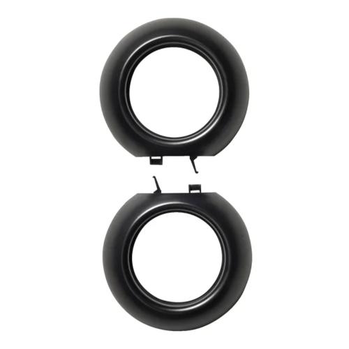 Dækramme 2-Delt Renova IP20 Sort Schneider Electric