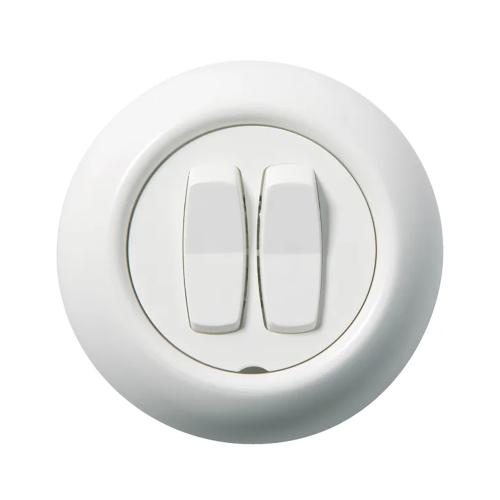 Vippeafbryder Renova 1-Polet 2-Vejs 16A 250V IP20 Hvid Schneider Electric