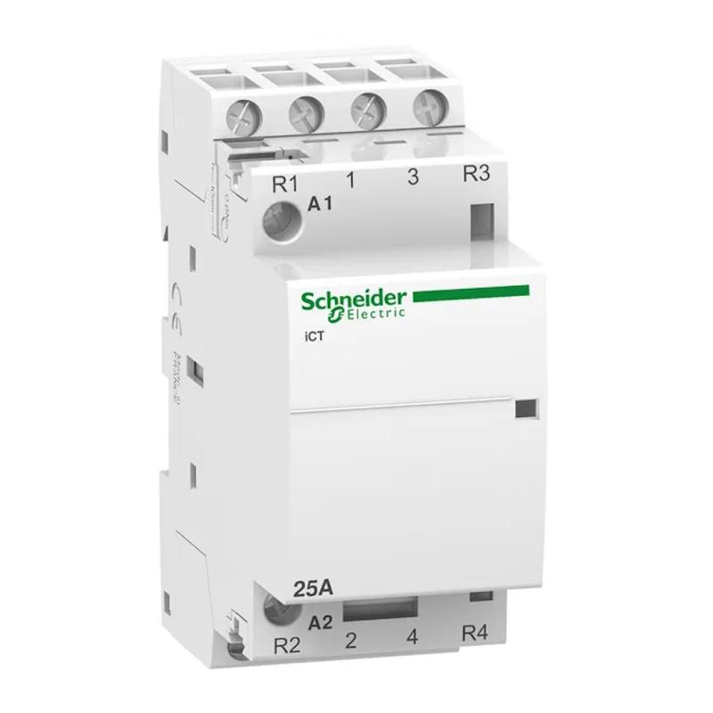 Kontaktor Acti9 iCT 4Poler 25A 2850W 220-240V IP20 Schneider Electric
