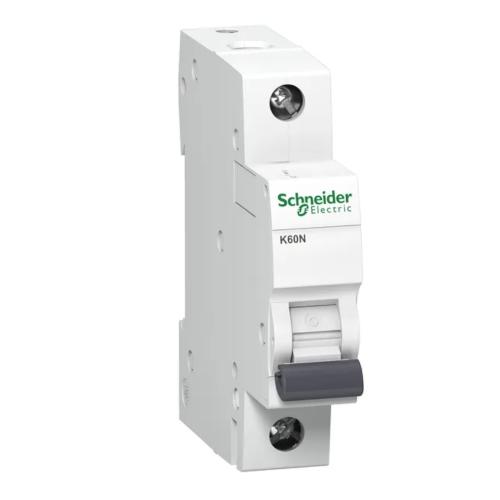 Miniatyrbryder​ Acti9 K60N 1Polet B-kurve 25A 230V IP20 Schneider Electric