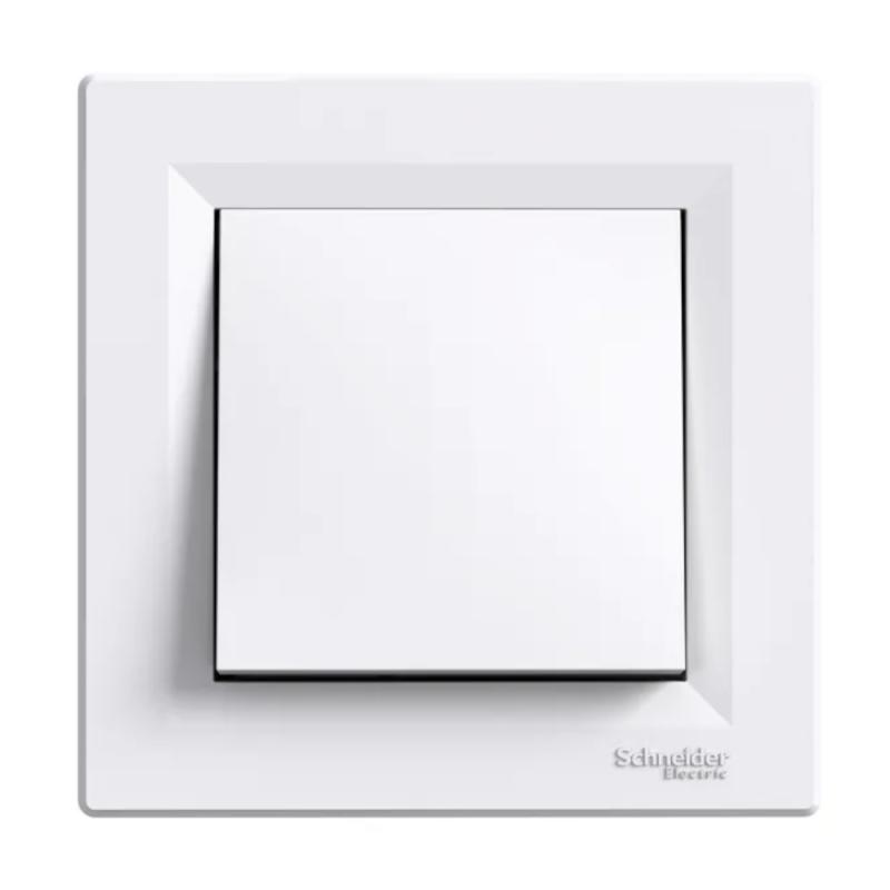 Asfora Brytare 1Pol 10A 2300W 250V IP20 Vit Schneider Electric