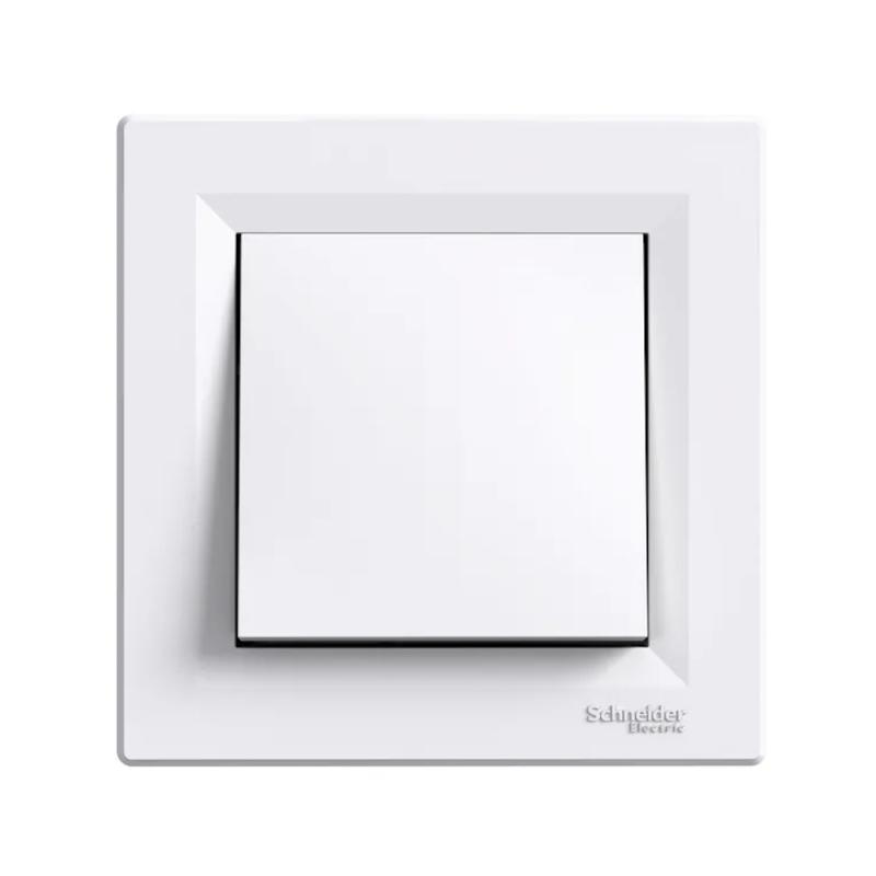 Asfora Intermediate Växla 10A 2300W 250V Liftterminaler Vit Schneider Electric