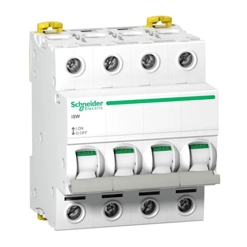 Brytarfrånskiljare Acti9 iSW 4Poler 63A 415V IP20 Schneider Electric