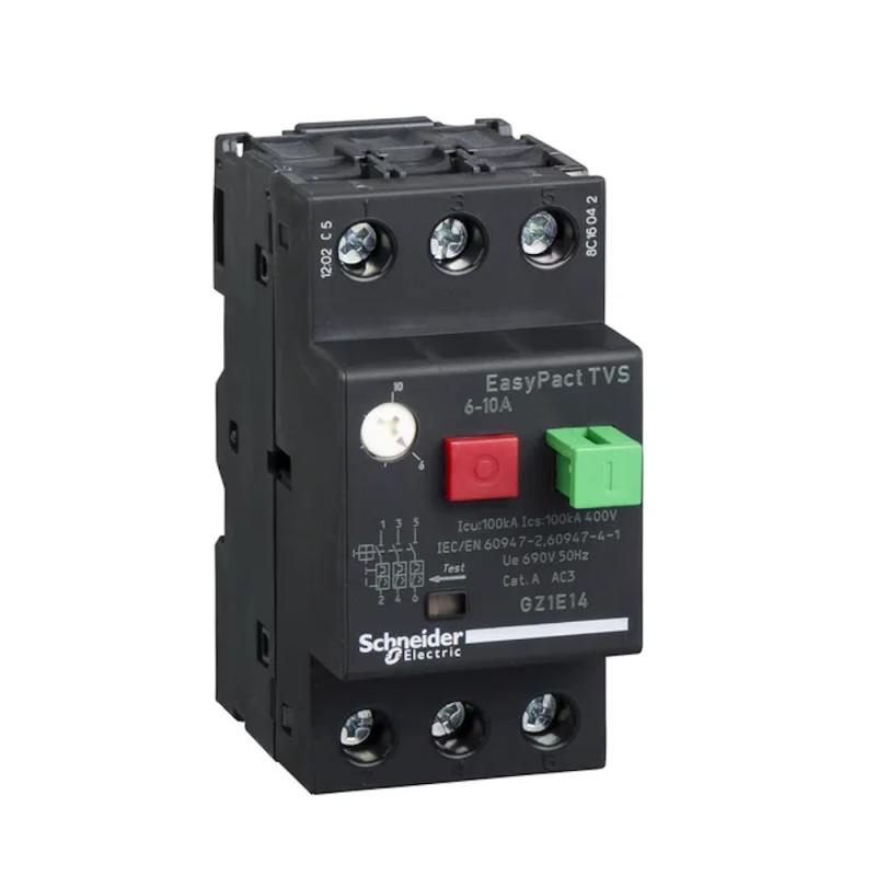 Motor Protectin Magnetisk Brytare 3Poler 6-10A 690V IP20 Schneider Electric