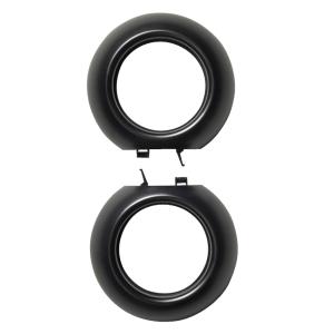 Renova Outer Frame 2-Gangs IP20 Black Schneider Electric