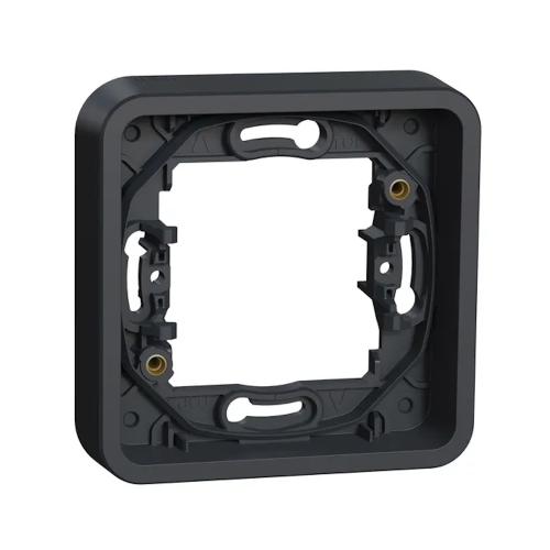 Mureva Styl Forstærkning Ramme 1 Placer Plade IP55 Grå Schneider Electric