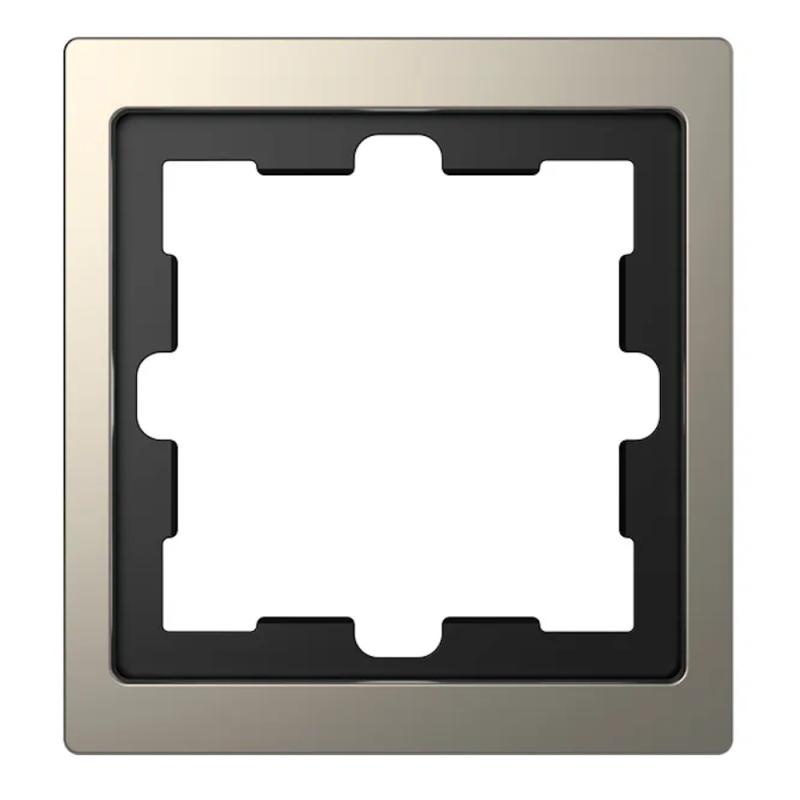Merten System Design Täckram D-Life 1-Gäng IP20 Metall Schneider Electric