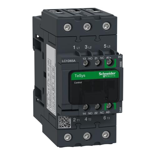 TeSys Deca Kontaktor 3Polet AC-3 440V 24VDC Spole Schneider Electric