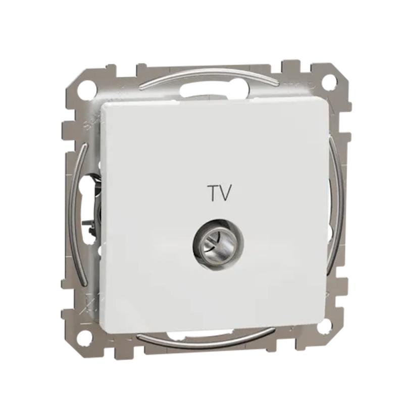 TV-Kontakt Sedna 7db IP20 Vit Schneider Electric
