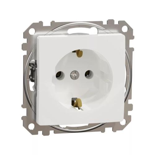 Sedna Design Och Elements Uttag 2Poler+Jord 16A 3680W 250V Schneider Electric