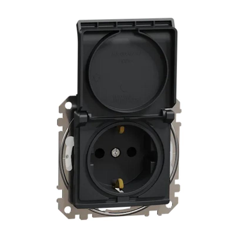Sedna Design Och Element Uttag 2Poler+J 16A 250V IP44 Schneider Electric